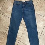 Levi's Big E Wedgie Straight Leg Raw Hem Buttonfly Jeans Size: 26 Photo 1