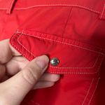 Pierre Balmain Golf Womens Red Capris Floral Embroidery Size 84 cm / 33" Photo 5