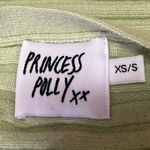 Princess Polly  Emelie Green Wrap V-Neck Sleeveless Knit Mini Bodycon Dress XS/S Photo 3