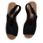 Toms Monica Wedge Heel in Black Suede Photo 2