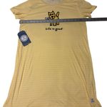 Life is Good Women’s Set of 2 Nightgowns Sleepshirts Yellow and Gray M NWT Photo 5