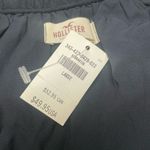 Hollister Black Mesh Sequin Embroidered Mini Skirt Y2K Party Club Skater Large Photo 2