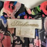 Shoshanna  Blendon Sunset Floral Mini Dress 3/4 Length Sleeves Photo 3