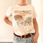 Old Navy  Cream Floral Meadow Tee Photo 0