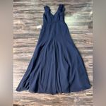 Jenny Yoo $275+  Cecilia Ruffled Chiffon Long Dress Gown wedding bridesmaid  NAVY Photo 3
