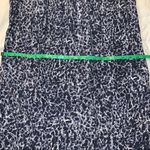 Michael Kors  Blue Animal Print Silk Dress size small Photo 8