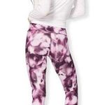 Lululemon  Wunder Under Crop Hi-Rise 21" Blush Blossom Alpine White Candy Pink 6 Photo 1