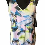 Jessica Simpson  April Fashion The Warm Up Tank Top, Pink, Large Photo 0