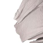 Bobeau  Open Front Cardigan Lightweight Roll Tab Sleeve Lavender Gray L Photo 3