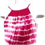NWT Womens Millenuim Sleeveless Pink Tie Dye Maxi Dress Photo 1