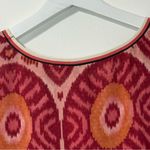 Scotch & Soda Maison  Layered Blouse Top Womens Pink Short Sleeve Printed Size 2 Photo 3
