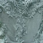 Haute Monde  light mint lace spaghetti strap midi dress Photo 2