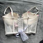 Victoria's Secret  Dream Angels Strawberry Embroidered Longline Bra/Bustier 34C Photo 3