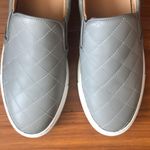 Greats Brooklyn Grey Quilted Slip Ons Size 7.5 Photo 2