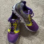Reebok Realflex Running Shoes Scream Purple & Yellow Multicolor Women's Size 6.5 Photo 0