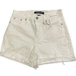Calvin Klein Jeans White High Rise Jean Shorts Size 24 Photo 0
