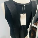 ZARA BLACK WIDE STRAP TANK TOP Photo 1