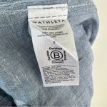 Athleta Women's Blue 100% Linen Cabo Jogger Pants Size 8 Athleisure Tapered Photo 9