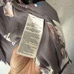 Banana Republic Women's Floral Print Button Down Shirt Career Dark Romantic M Photo 2