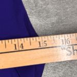 Ralph Lauren Lauren  Dress Sheath Halter Neck‎ Sleeveless Blue Purple 6 Petite Photo 10