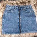 Garage  Denim Mini Skirt Photo 0