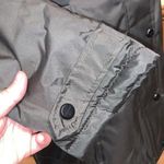 Madden Girl Womens Coat Jacket Parka Long Hooded Faux Fur Trim Green Small Photo 9