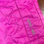 Skhoop Magenta Down Mini Skirt Size XL Winter Apres Ski Lodge Outdoor Fuchsia Pink Photo 2