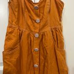 TALULAH La Maison Orange Ablaze Midi Dress Size Large $260 Photo 2
