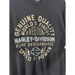 Harley Davidson Women's‎ 2XL Black Short Sleeve Biker Motorcycle Size XXL Photo 2