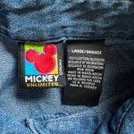 Disney Vintage Mickey Unlimited Jerry Leigh Large Sleeveless Denim Chambray Top Photo 4