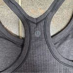 Lululemon  Ebb to Street Sleeveless Tank Top Workout Yoga Black Dark Gray 6 Photo 4
