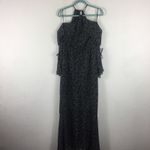 Bec & Bridge Black Stargazer Maxi Dress Size 2 Cut Out Semi Sheer Whimsigoth Photo 3