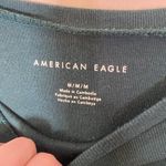 American Eagle Green Crew Neck T-Shirt Photo 3