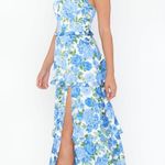 Show Me Your Mumu Lady Corset Dress in Cottage Floral Blue M Photo 9