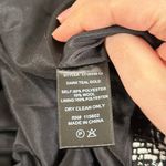 Lush Clothing LUSH Tweed White Black Silver Plaid Wool Blend One Button Blazer Size M Photo 12