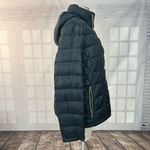Michael Kors MK Black lightweight Puffer Coat With Hood Jacket Size Large Photo 6
