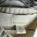 Cynthia Rowley  Cream Soft Chenille Pullover Sweater size L Photo 1
