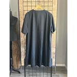 Silhouettes Womens Dress Plus Size Black Maxi Linen Mumu Bohemian Curvy Photo 3