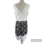 Studio One New York White Lace Sleeveless Fit & Flare Dress Women’s Size 16 Photo 1