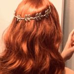 Metal Gold Leaf Greek Headband Photo 2