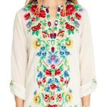 Johnny Was heavily embroidered Gala tunic NWT extremely RARE Photo 2