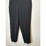 J CREW Jamie Pant Black Classic Preppy Work Business Minimalist Size 12P Photo 2