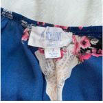 Peach Love California Desert Skull Ruffle top short Set size small flowy blue Photo 9