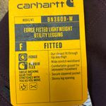 Carhartt Force Fitted Lightweight Utility Legging Womens Large 12-14 Blackberry Photo 9