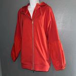 Athleta Burnt Orange Triumph Long Sleeve Hoodie Sweatshirt Plus Size 1X - 2X Photo 4