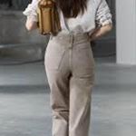 ZARA  High Waist Wide Leg Jeans 0   32" ins Photo 3