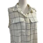 Banana Republic  Women Size Medium Sleeveless Collared Lightweight #14-72 Photo 2