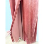 Jenny Yoo  Collection Rust Orange V Neck Velvet Bridesmaid Dress US 14 Photo 4