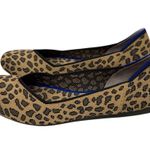 Rothy's Shoes The Flat Round Toe Small Cat Leopard Ballet Flats Size Women's 8.5 Brown Photo 0