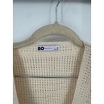 Sonoma  Crochet Floral Button Crop Sweater Women S Cream Coquette Fairy Whimsical Photo 5